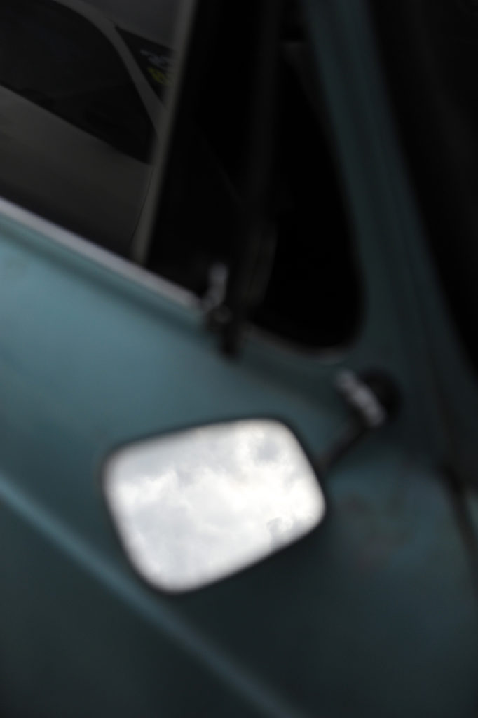 classic car wing mirror